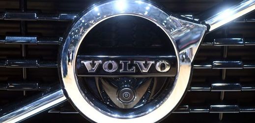 Logo značky Volvo.