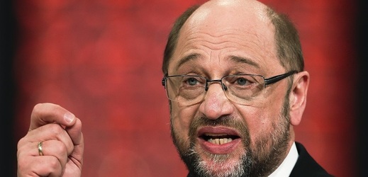 Kandidát německé sociální demokracie na kancléře Martin Schulz.