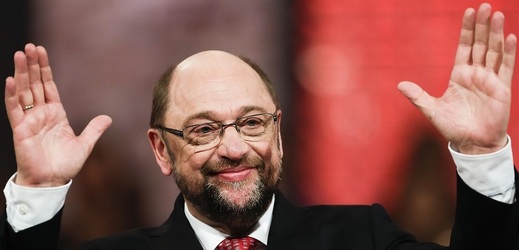 Předseda německé sociální demokracie Martin Schulz.
