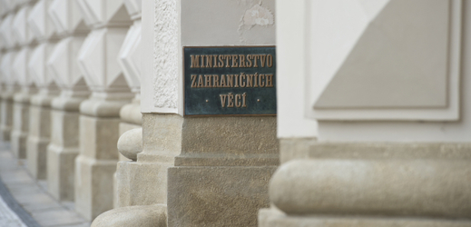 Sídlo ministerstva zahraničních věcí v Praze.
