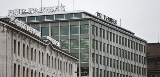 Sídlo banky BNP Paribas ve švýcarské Ženevě.