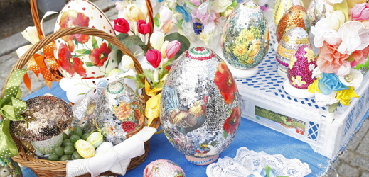 Velikonoční jarmark nabídne gastronomické speciality i ukázky lidových řemesel (ilustrační foto).