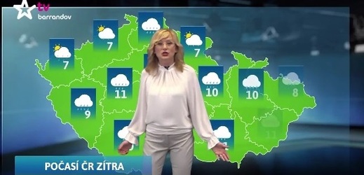 Nejlepší počasí s moderátorkou Štěpánkou Duchkovou.