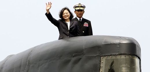 Prezidentka Cchaj Jing-wen.