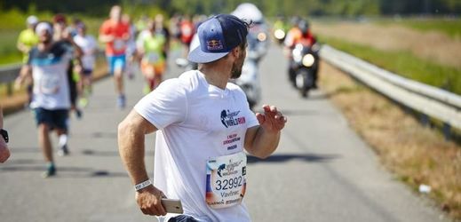 Vavřinec Hradilek na charitativním závodě Wings for Life.