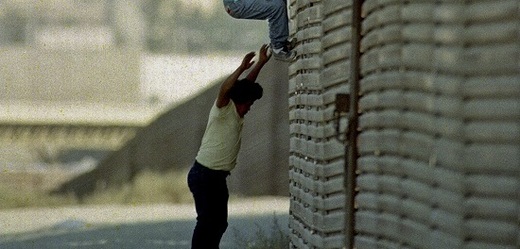 Hraniční zeď mezi Mexikem a USA.