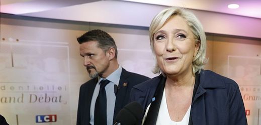 Předsedkyně krajně pravicové francouzské Národní fronty (NF) kandidátka v prezidentských volbách Marine Le Penová.