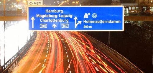 Německá dálnice (ilustrační foto).