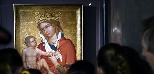 Gotický obraz Madony z Veveří.