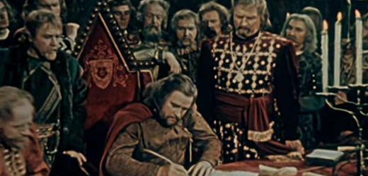 Snímek z filmu Jan Roháč z Dubé.
