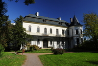 Kabeláčův mlýn se nachází kousek od slatiňanského zámku (na snímku).