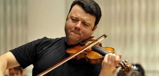 Ukrajinský houslista Vadim Gluzman.