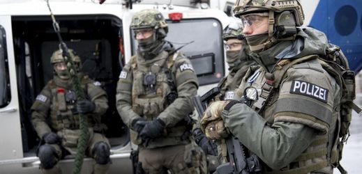 Speciální jednotka německé policie (ilustrační foto).