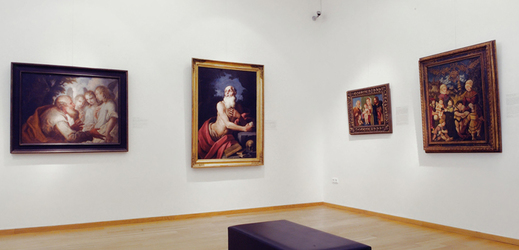 Expozice v Galerii výtvarného umění v Ostravě.
