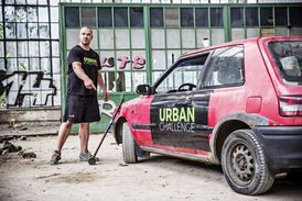 Jedním z organizátorů závodu Urban Challenge je i jeden z nejlepších českých profiboxerů Ondřej Pála (na snímku).