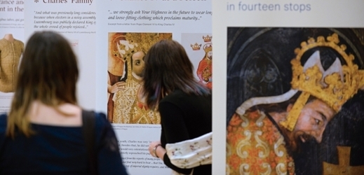 Pátou nejnavštěvovanější výstavou středověkého umění byla loni výstava Císař Karel IV. 1316 - 2016.