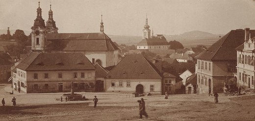 Městečko Nepomuk léta Páně 1899.