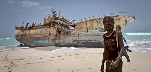 Somálský pirát.