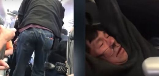 Americké aerolinky násilím vyvedly z přeplněného letu cestujícího.