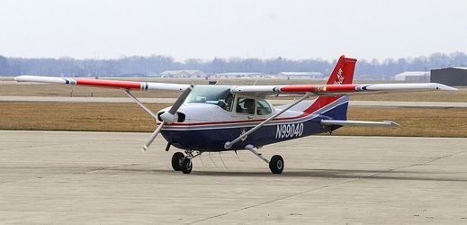 Letoun Cessna 172 (ilustrační foto).