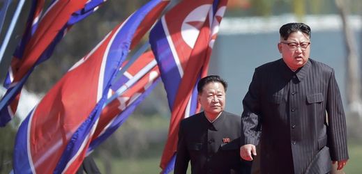 Kim Čong-un na oslavách narození Kim Ir-Sena.