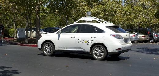 Samořízený vůz společnosti Google (ilustrační foto).