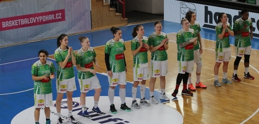 Basketbalistky KP Brno.