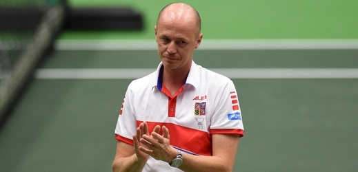 Kapitán českých tenistek Petr Pála. 