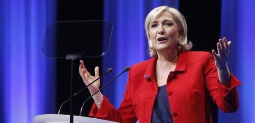 Prezidentská kandidátka Marine Le Penová.