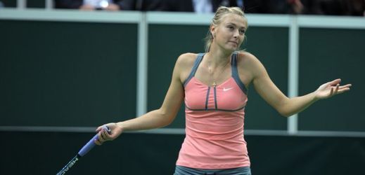 Ruská tenisová hvězda Maria Šarapovová.