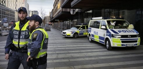 Švédská policie.