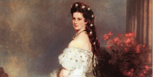 Portrét císařovny Elisabeth, zvané Sissi.