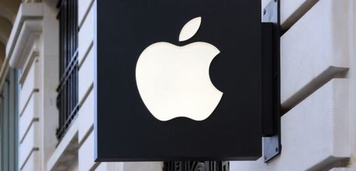 Logo společnosti Apple. 