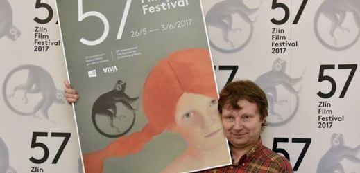 Výtvarník Petr Nikl představil vizuál k 57. ročníku mezinárodního filmového festivalu pro děti a mládež.