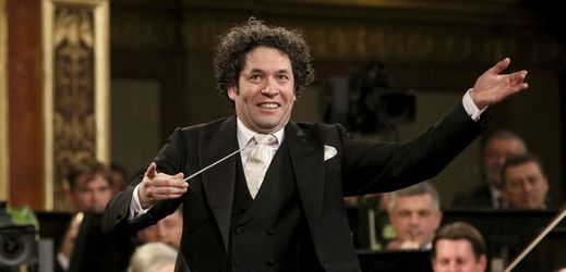Venezuelský dirigent Gustavo Dudamel.