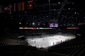 Takhle vypadá prázdná AccorHotels Arena v Paříži, kde základní skupinu odehraje česká reprezentace. 