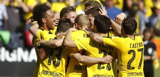 Dortmund oslavuje.
