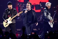Irská rocková skupina U2.