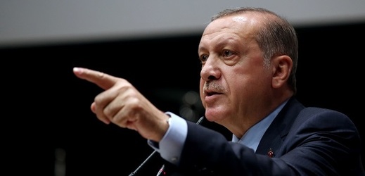 Turecký prezident Recep Tayyip Erdoğan kritizoval Spojené státy.