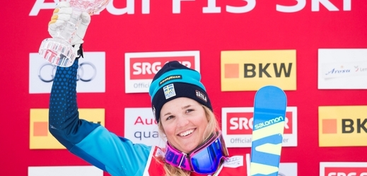 Lyžařka Anna Holmlundová.