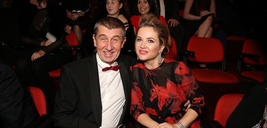 Andrej Babiš s partnerkou Monikou.