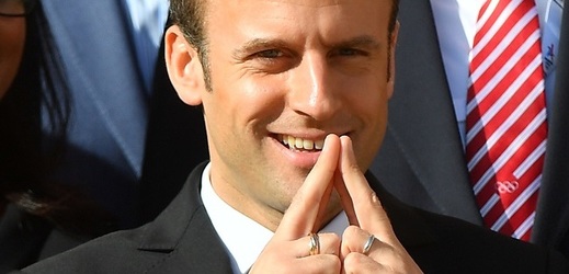 Prezident Emmanuel Macron.