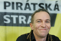 Předseda Pirátské strany Ivan Bartoš.