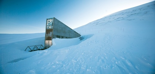 Sklad vybudovaný na norském arktickém souostroví Špicberky k ochraně semen zemědělských plodin před válkami a přírodními katastrofami. 