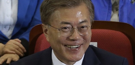 Prezident Jižní Koreje Mun Če-in.