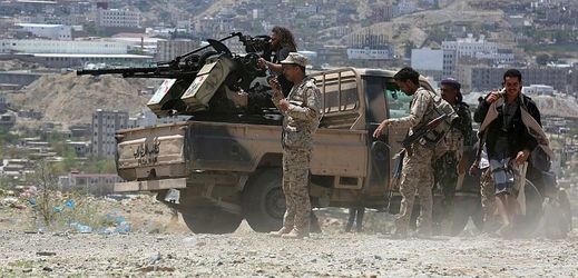 Vládní jednotky v Jemenu.