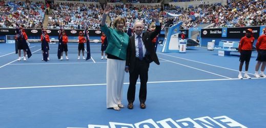 Australská tenisová legenda Margaret Courtová.