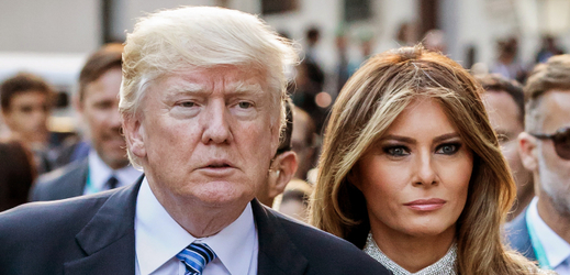 Donald Trump s manželkou.