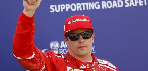 Ledový Fin Kimi Räikkönen po posledním závodě F1.