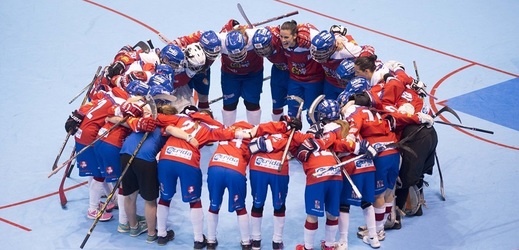 Český hokejbalový tým (ilustrační foto)
